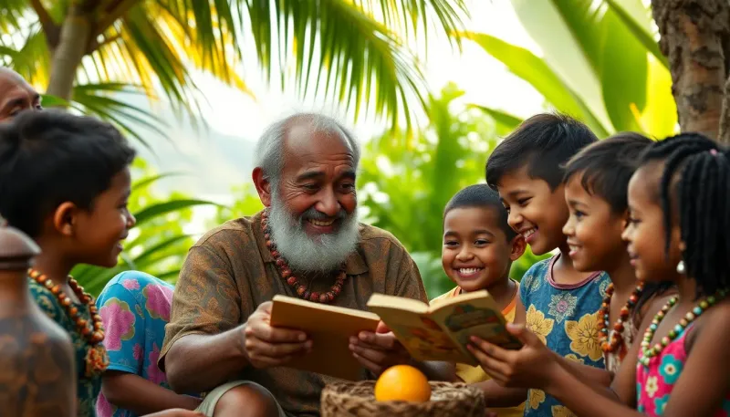 Découverte de la langue tahitienne : culture et patrimoine d'une île