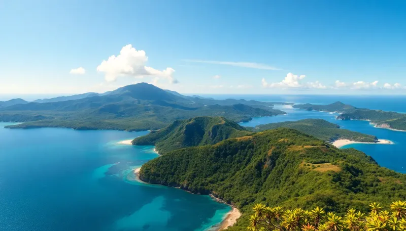 Découvrez la superficie de la Nouvelle-Calédonie et ses paysages époustouflants