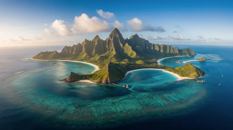 Explorer la carte de la Polynésie française dans le monde