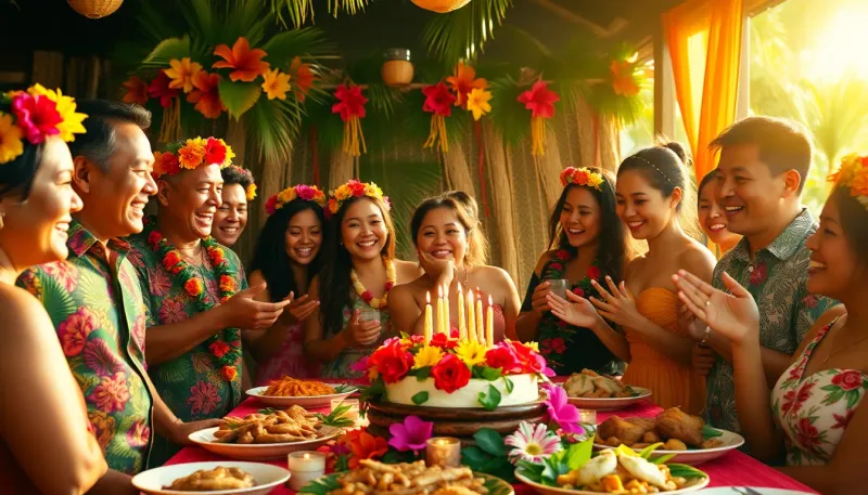 Joyeux anniversaire Tahiti : traditions et célébrations inoubliables