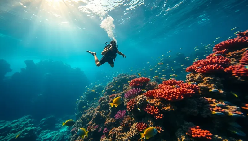 Plongée en Polynésie : explorez les merveilles sous-marines de Tahiti