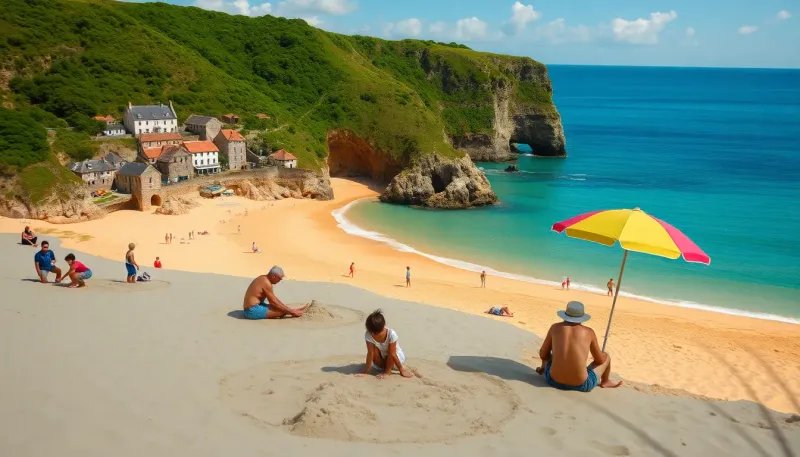 Pont-Aven et sa plage secrète de Tahiti en Bretagne